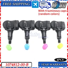 1074812-00-B 4PCS 433MHZ FOR TESLA MODEL 3 S X  TIRE PRESSURE SENSOR TPMS NEW