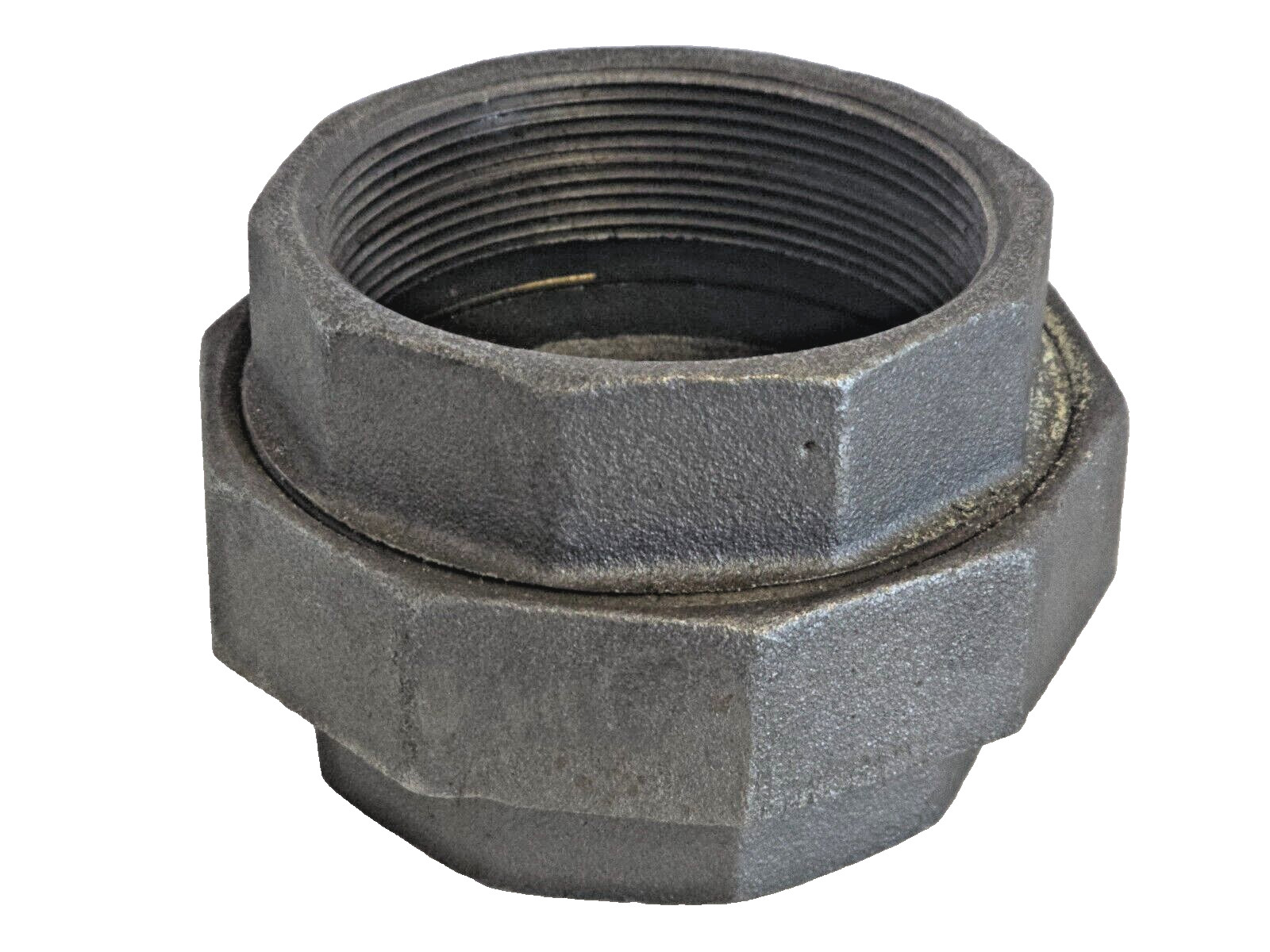 4" 150 Threaded (NPT) Union Black Malleable Iron Pipe Fitting