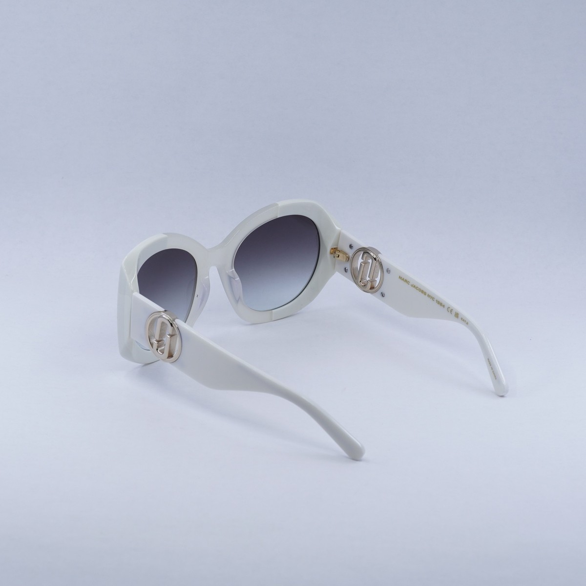 Marc Jacobs ハタフライフレムサンクラス MARC722S SZJGB New MARC JACOBS MARC 722/S 0SZJ GB Ivory/Grey Azure Gradient