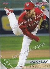 2024 Worcester Red Sox Zack Kelly RC Rookie Boston Minor Card