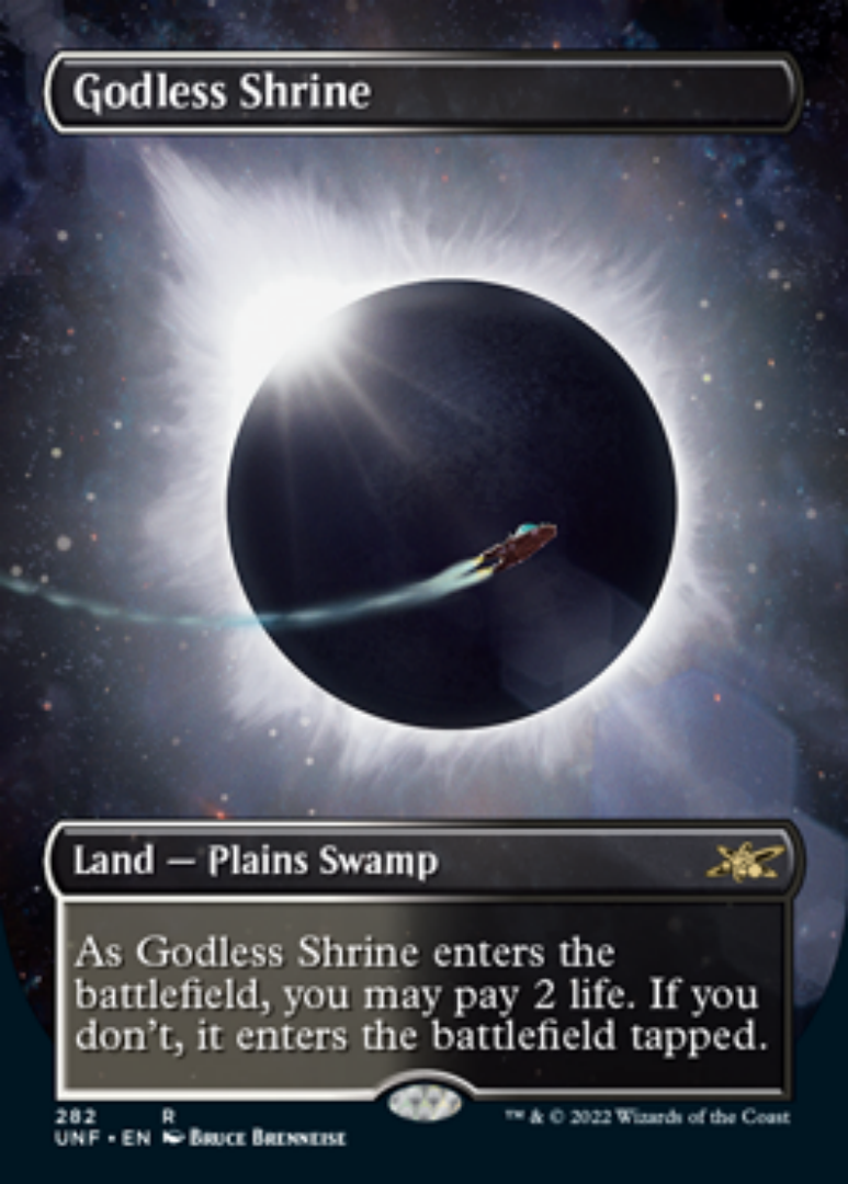 神無き祭殿 Godless Shrine Unfinity foil mtg FOIL - Godless Shrine (Borderless) - Unfinity (UNF) | eBay