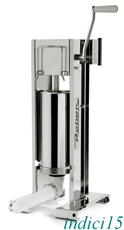 Insaccatrice Professional INOX 2 velocità kg.5 V Reber
