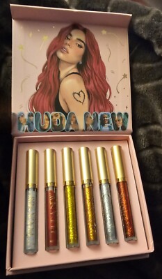 Karol G Huda New Liquid Lipstick Set 6 Colors Metalic HUDA NEW 