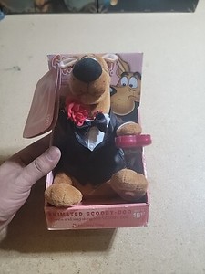 New Vintage Scooby Doo Animated Singing Dancing Valentines Day Plush