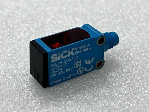 SICK WS4S-3D2230 DC 10..30V Photoelectric Sensor Used - 第 1/11 張圖片