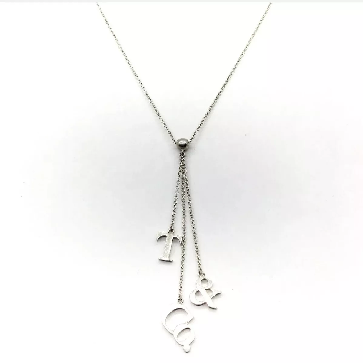 Tiffany online lariat necklace