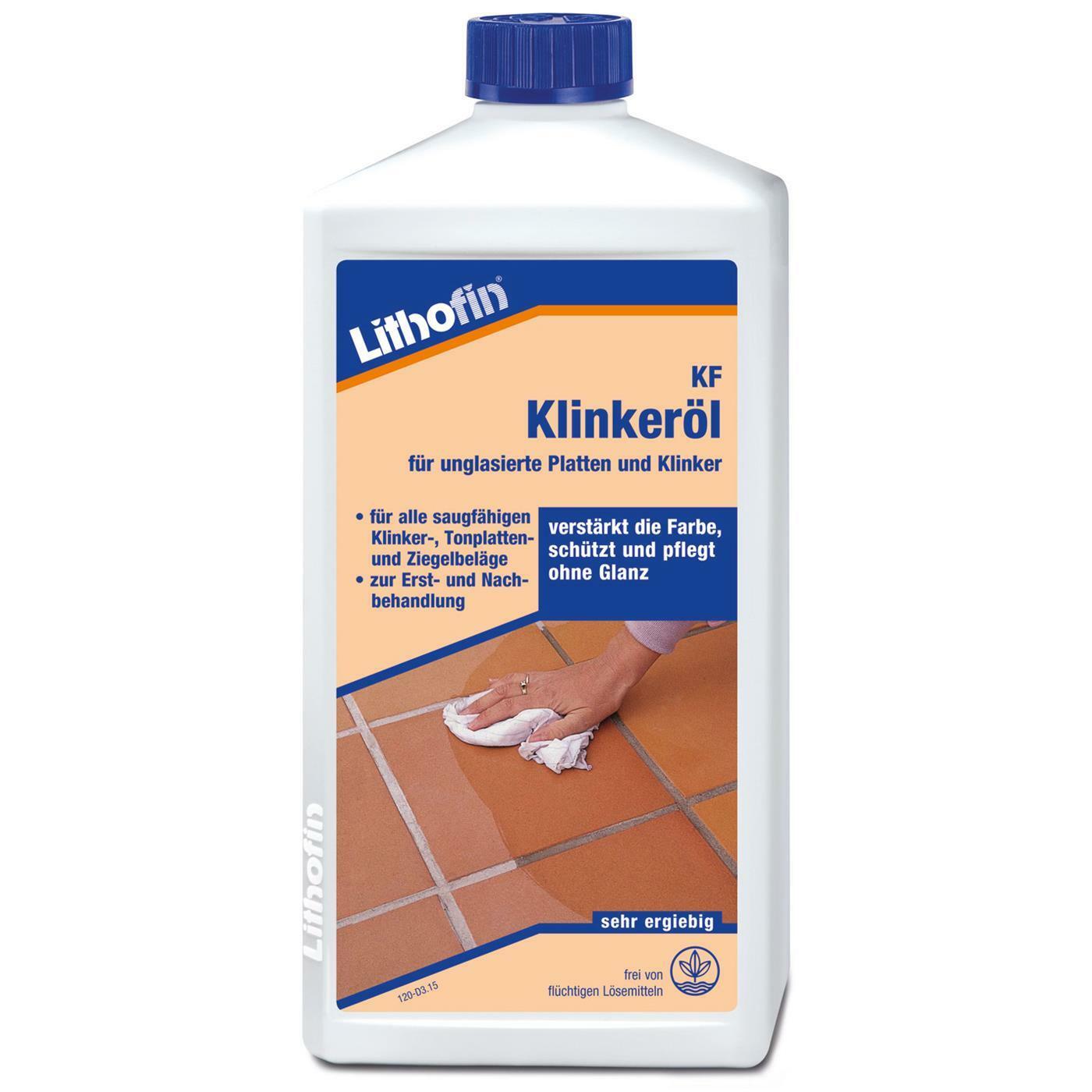Steinöl Tirol Klinkeröl 15 L Natürliches Ziegelöl Klinker Öl Reiniger Keramiköl Steinöl Naturstein