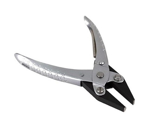 HALF ROUND & FLAT NOSE JAWS PARALLEL PLIERS BEADING JEWELLERY WATCH WOODWIND NEW - Picture 6 of 8
