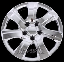 16 Set Of 4 Chrome Wheel Covers Snap On Full Hub Caps Fit R16 Tire Steel Rim