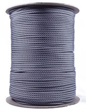 Silver Diamonds - 550 Paracord Rope 7 strand Parachute Cord - 1000 Foot Spool