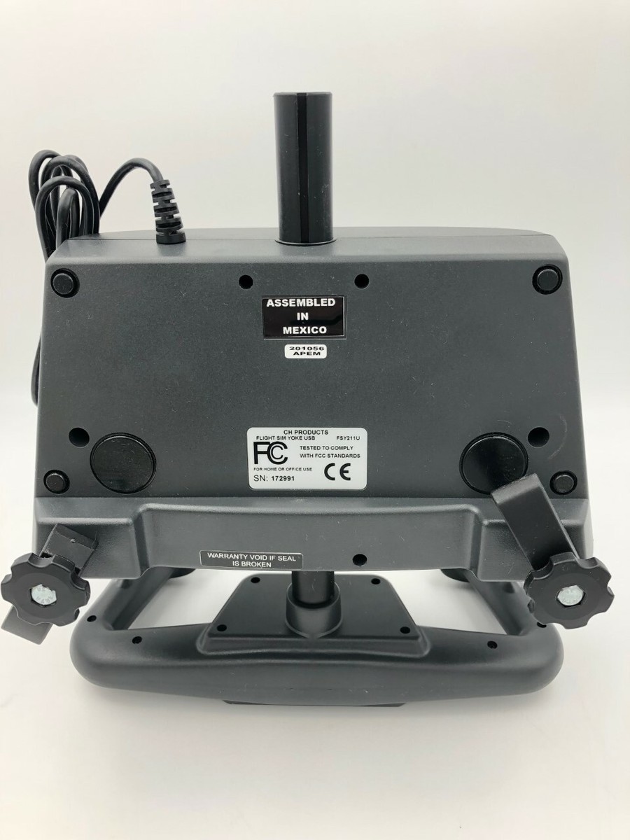 その他 CH Products FLIGHT SIM YOKE USB Amazon.com: CH Products Flight Sim Yoke USB LE : Video Games
