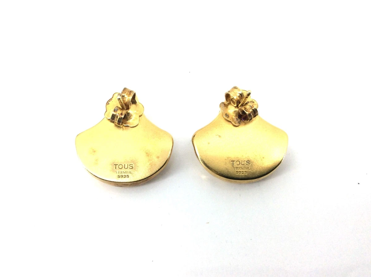 PENDIENTES CONCHA DORADA TOUS 18034611 eBay