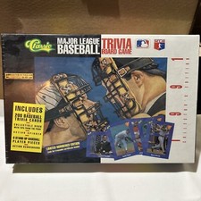 MAJOR LEAGUE BASEBALL TRIVIA BOARD GAME (1991 Classic) -- SEALED