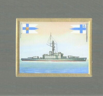 1933 GARBATY SHIP PICTURES  #23  COASTAL ARMORED SHIP VAINAMOINEN  NM/MT  SABA