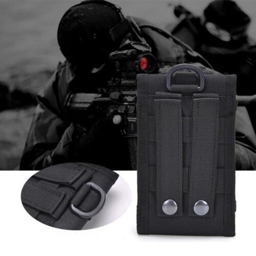 Nylon Universal Smartphone Handy Gürtel Tasche Hülle Schutzhülle Case Clip Etui - Bild 5 von 8