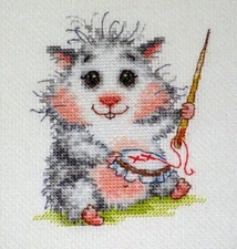 "Magic Needle"    Counted Funny Cross Stitch Kit Magic Needle 19-19