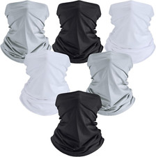 6 Pack Pasamontanas Calavera Pasamontanas Militar Mascara Para El Frio De Moto