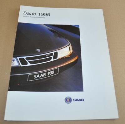 1995 Saab 900 9000 Range Brochure Prospekt RU