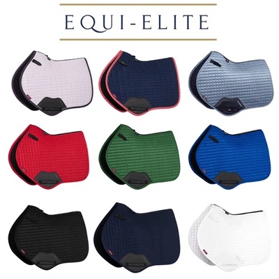 LE MIEUX LeMieux ProSport Luxus Wildleder Nahkontakt Springen Event Quadratisch Sattelauflagen