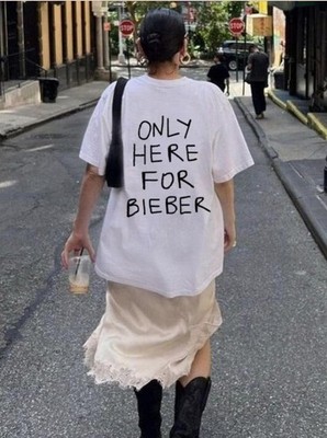 Bieber Tee, Only Here for Bieber T-shirt, Tour Outfits