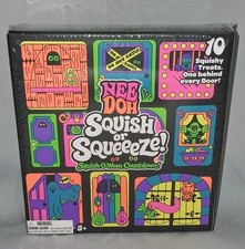 Needoh Squish or Squeeze Squish-O-Ween Countdown Advent Calendar Nee Doh