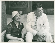 1938 Mr Mrs Harry Lyons Testify At Francis Carroll Murder Trial Courts 7X9 Photo