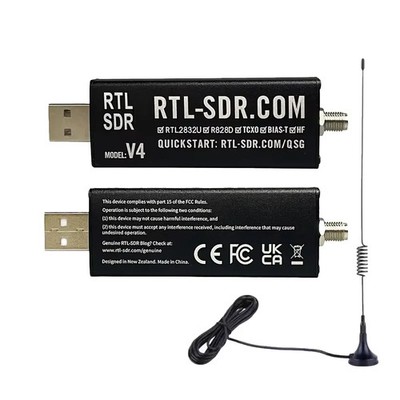 SDR V4 Software Defined Radio Receiver HTOOL RTL-SDR V4 RTL2832U 1PPM TCXO HF