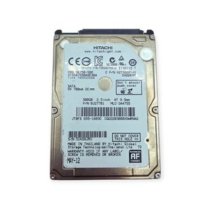 Hitachi 500GB HTS547550A9E384 5400RPM 8MB SATA 2,5" Laptop HDD Festplatte
