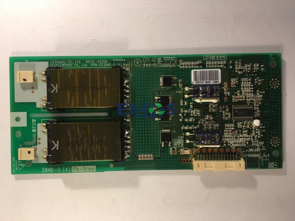 6632L-0550A INVERTER FOR TECHNIKA VESTEL LCD26-209V (PPW-EE26HD-0(A))