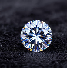 2 Ct Round Brilliant Lab Grown Diamond DColor VVS1 Excellent Cut 8.40 x 8.40mm