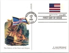 Dr Jim Stamps Fdc 20C John Paul Jones Flag 1779 4X6 Postcard Fleetwood
