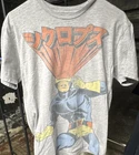 Vintage Japanese Cyclops X-Men Gray Graphic Cotton Men's T-Shirt Size M