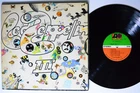 LED ZEPPELIN III ATLANTIC SD 7201 LP VG++ gatefold 1st press 1970
