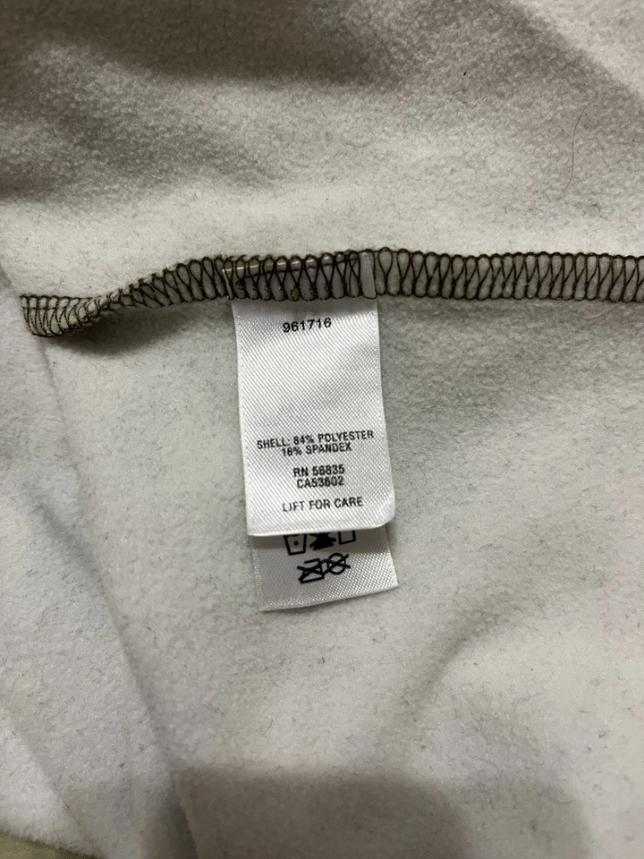 Cabela’s Camo 1/4 Zip Pullover Long Sleeve Men’s Med  Fleece Inner - Image 3 of 4