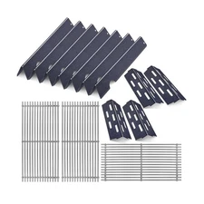 Grill Grate and Flavorizer Bars Heat Deflector Grill Parts for Weber Genesis ...