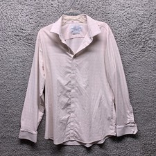Mizzen Main Shirt Mens XL Trim Fit Leeward Collection Cut 20088 Button Up Perfor