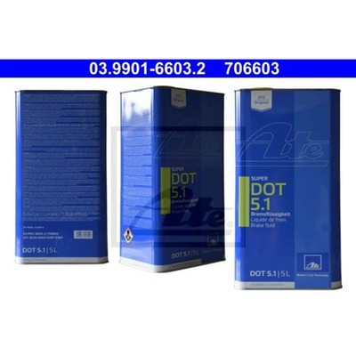 Bremsflüssigkeit ATE 03.9901-6603.2 Super DOT5.1 5L