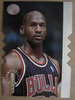 1996-1997 UPPER DECK CHAMPIONSHIP SHOTS BASKETBALL MICHAEL JORDAN 