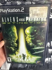 Aliens vs. Predator Extinction (Sony PlayStation 2 PS2)  NO MANUAL but Mint Disc