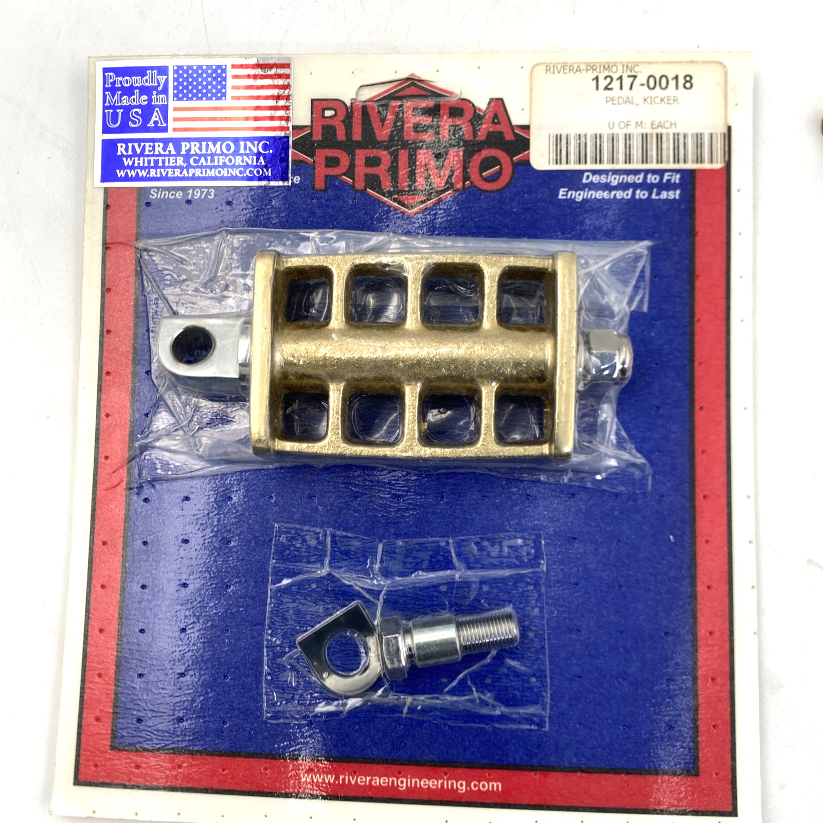 Rivera Primo SharpEye Kicker 6 Speed PowerDrive Trans Kickstart Assembly Harley