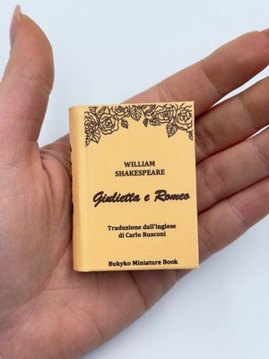MINIATURA Giulietta E Romeo di William Shakespeare, da collezione