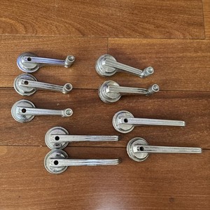 1965 1966 1967 OEM Ford Mustang Interior Door Handles / Window Cranks