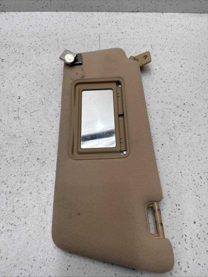 Par de parasol beige para pasajero y conductor Mercedes-Benz E 320 00-06 OEM Foto 4 de 4