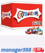 2.4kg Bulk Box Chocolate Assorted Chocolates Gift Box Bar & Biscuit UK