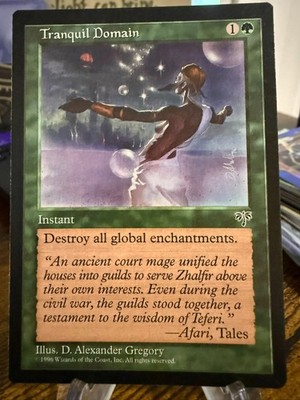 MTG Magic the Gathering Mirage Tranquil Domain