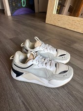 Puma RS-X Sneakers in White and Beige
