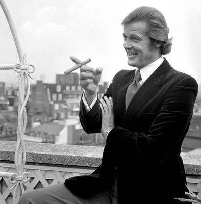 British actor Roger Moore has been announced as the new James - 1972 Old Photo