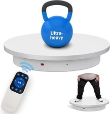 23.6in Motorized Electric Rotating Display Turntable Remote Control Platform