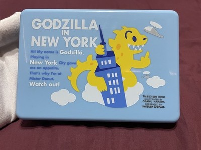 Godzilla in New York Mister Donut Japan Exclusive Lunch Box Vento Sandwich Case