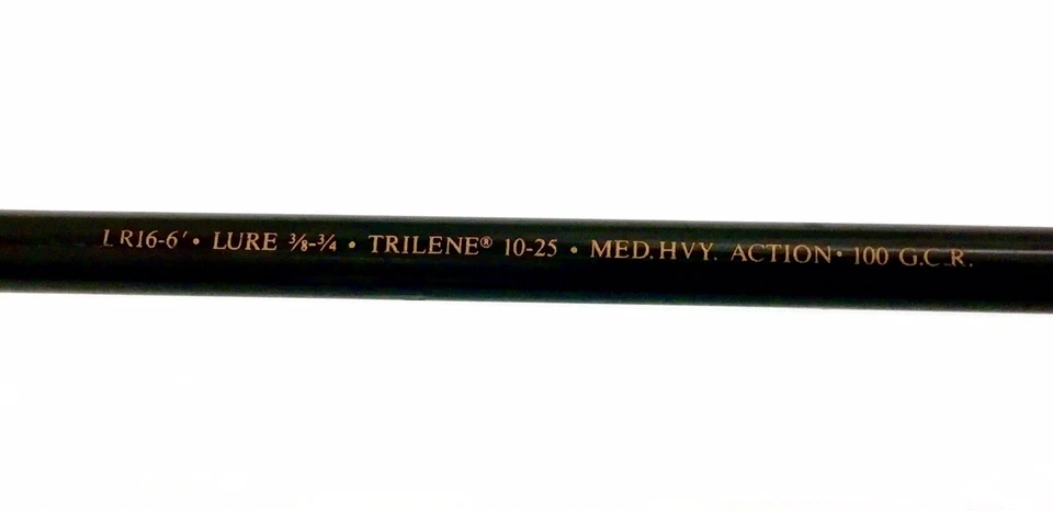 Berkley Lightning Rod кастинг LR16-6'6" наконечник сломан и заменен на 5' 11" винтажный - Изображение 2 из 4